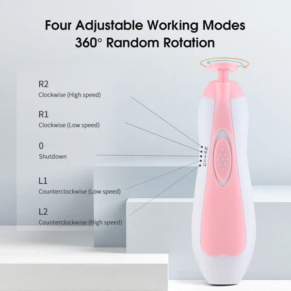 Baby Electric Nail Trimmer | مبرد أظافر كهربائي للأطفال
