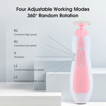 Baby Electric Nail Trimmer | مبرد أظافر كهربائي للأطفال