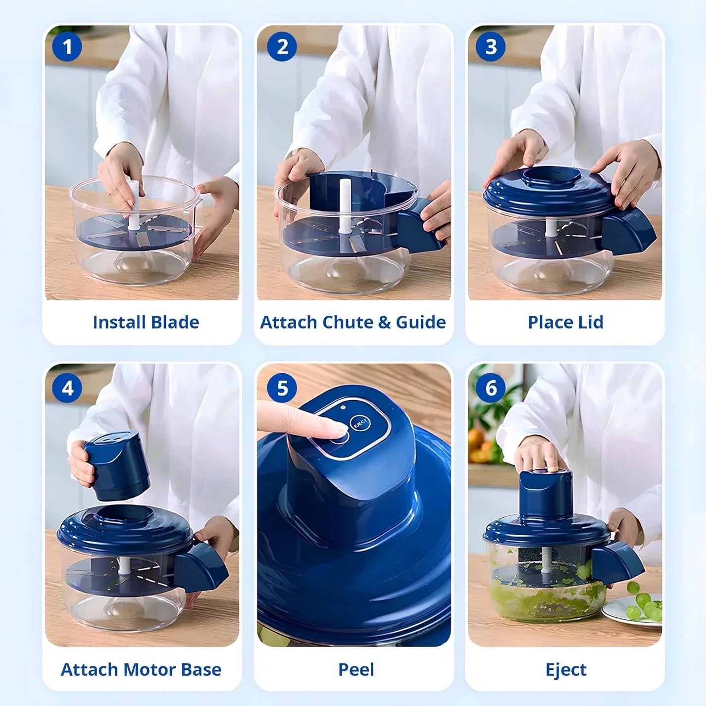 Electric Fruit & Vegetable Peeler | مقشرة فواكه وخضروات كهربائية 🍎🥕