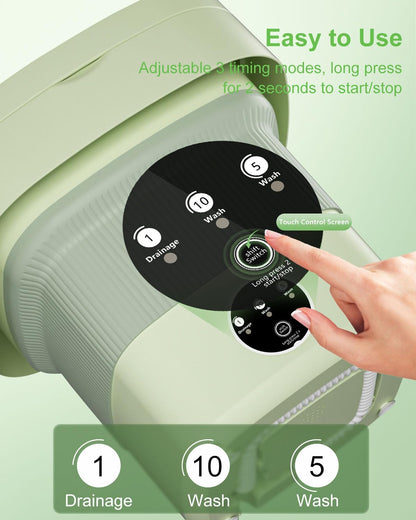 9L Foldable Mini Washing Machine | غسالة صغيرة قابلة للطي سعة 9 لتر