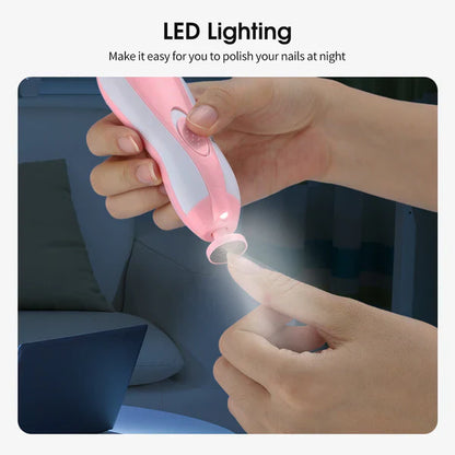 Baby Electric Nail Trimmer | مبرد أظافر كهربائي للأطفال