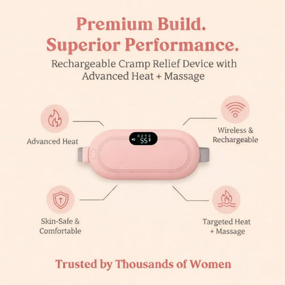 Electric Menstrual Massager Belt | جهاز تدليك كهربائي للدورة الشهرية