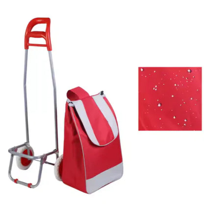 Foldable Shopping Cart Trolley | عربة تسوق قابلة للطي