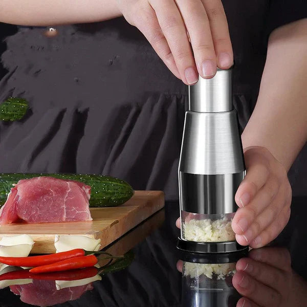 Manual Garlic & Vegetable Chopper | مفرمة يدوية للثوم والخضروات