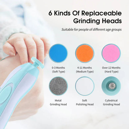Baby Electric Nail Trimmer | مبرد أظافر كهربائي للأطفال