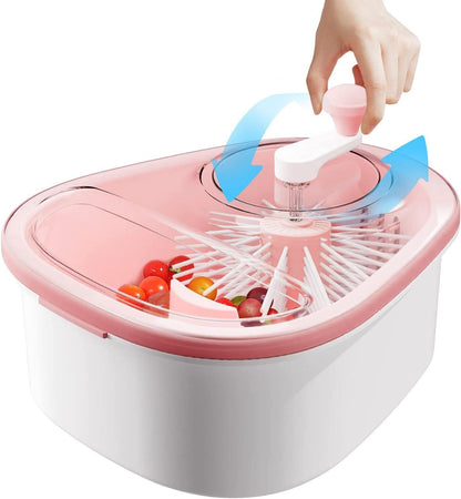 360° Fruit & Vegetable Cleaning Brush | فرشاة تنظيف الفواكه والخضروات 360°