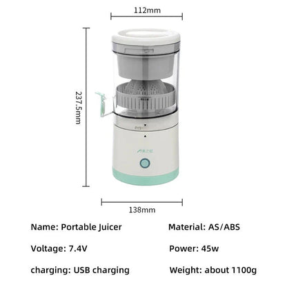 Portable Electric Citrus Juicer | عصارة حمضيات كهربائية محمولة